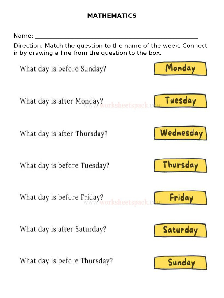 Worksheet 1 | PDF
