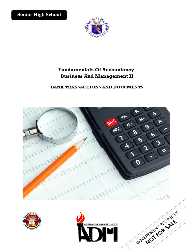 Understanding Bank Transactions and Documents | PDF | Cheque ...