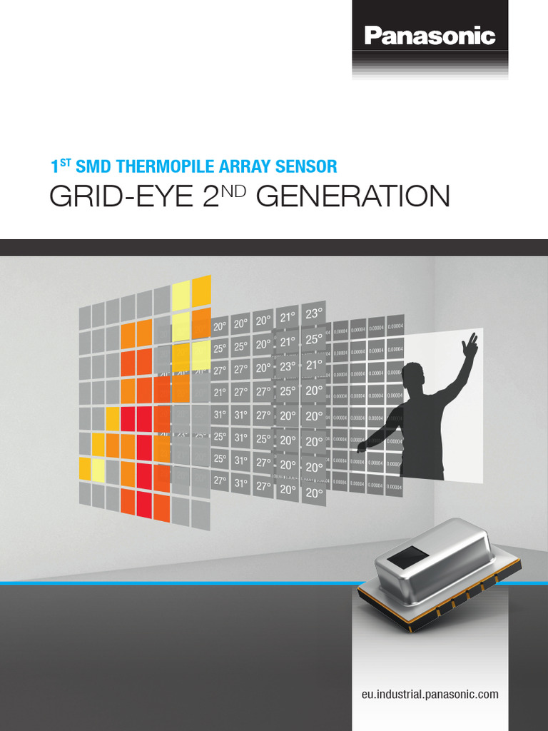 Panasonic Grid-EYE 2nd Gen Sensor Overview | PDF | Thermography | Sensor