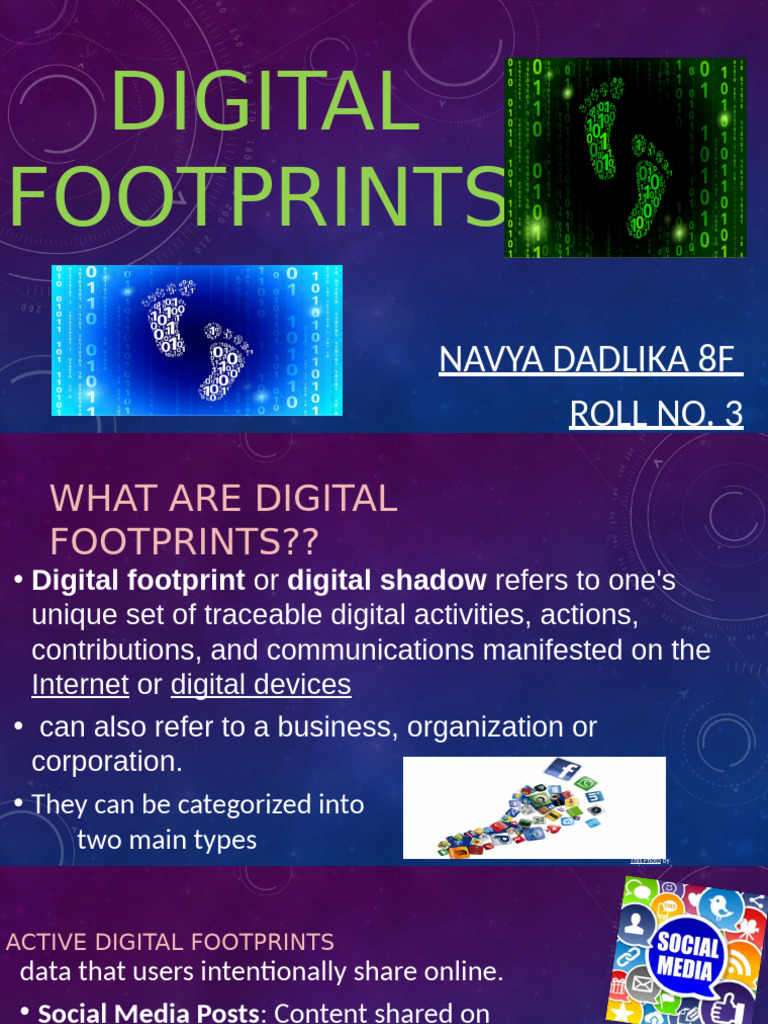 Understanding Digital Footprints Explained | PDF