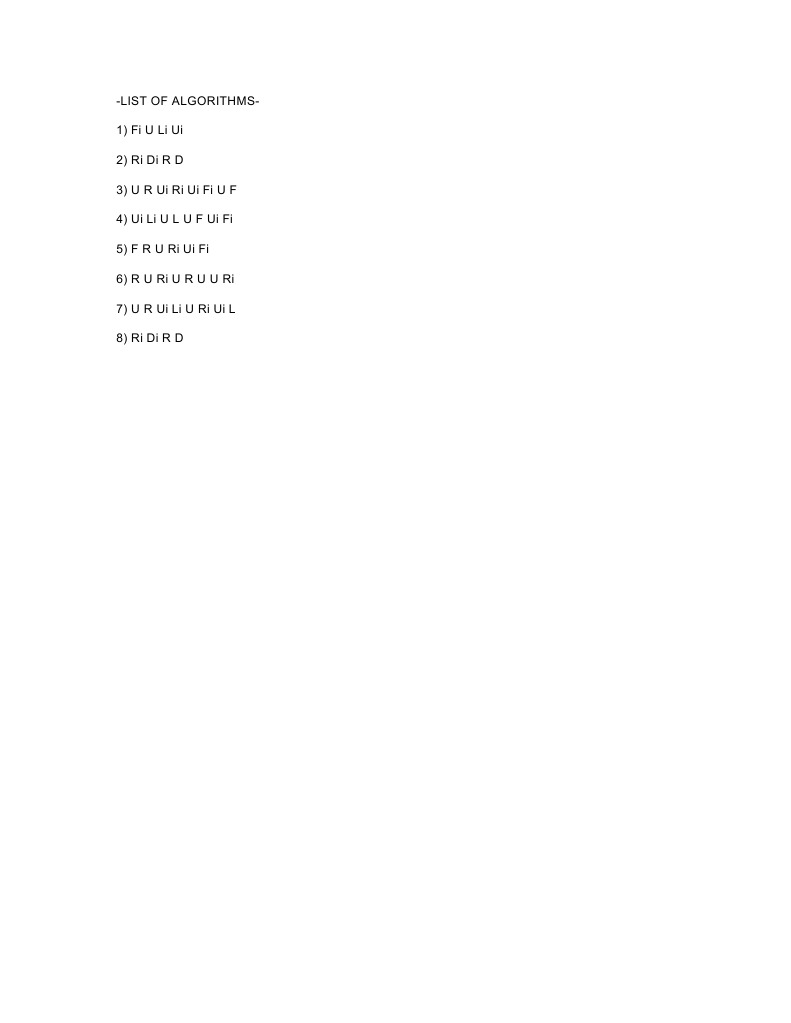 List of Algorithms | PDF | Science & Mathematics