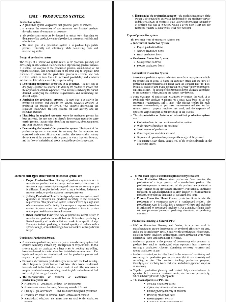Overview of Production Systems and Design | PDF | Petroleum | Mass ...