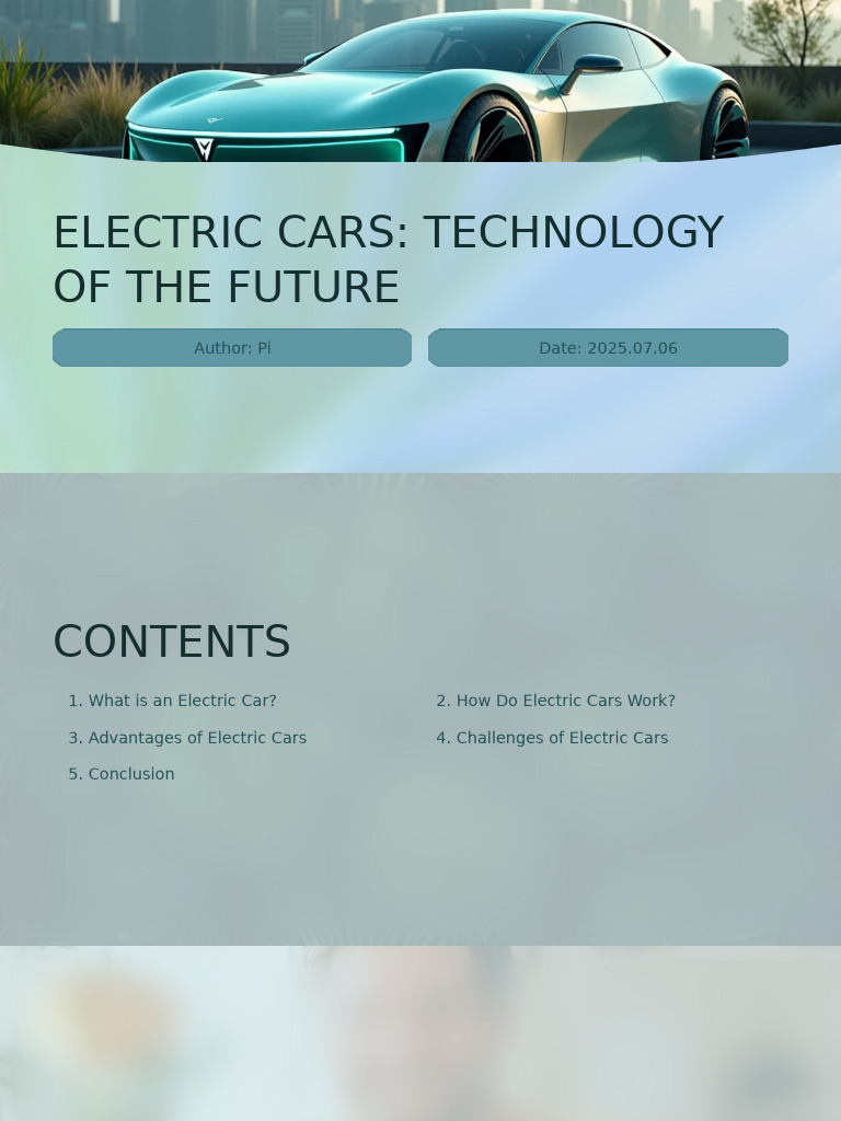 Electric Cars_ Technology Of | PDF