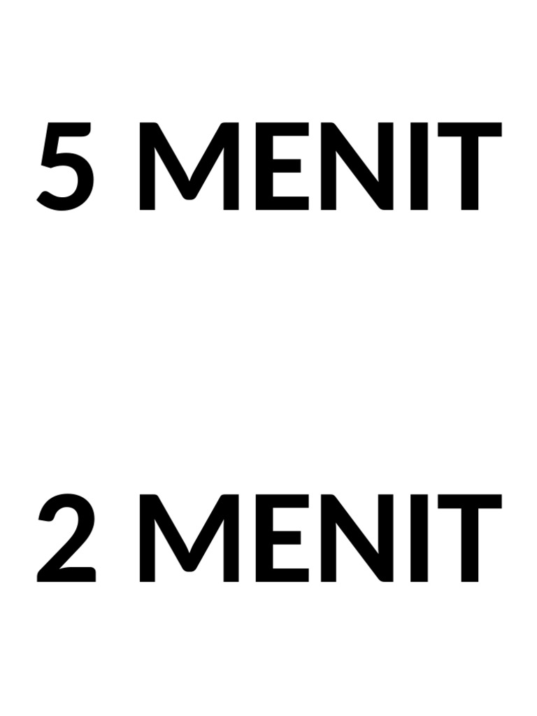 5 Menit | PDF