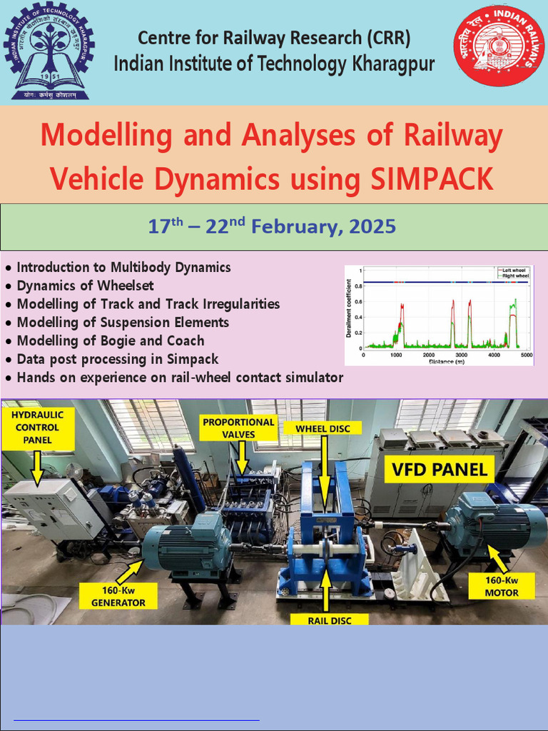 Railway Vehicle Dynamics Workshop 2025 | PDF