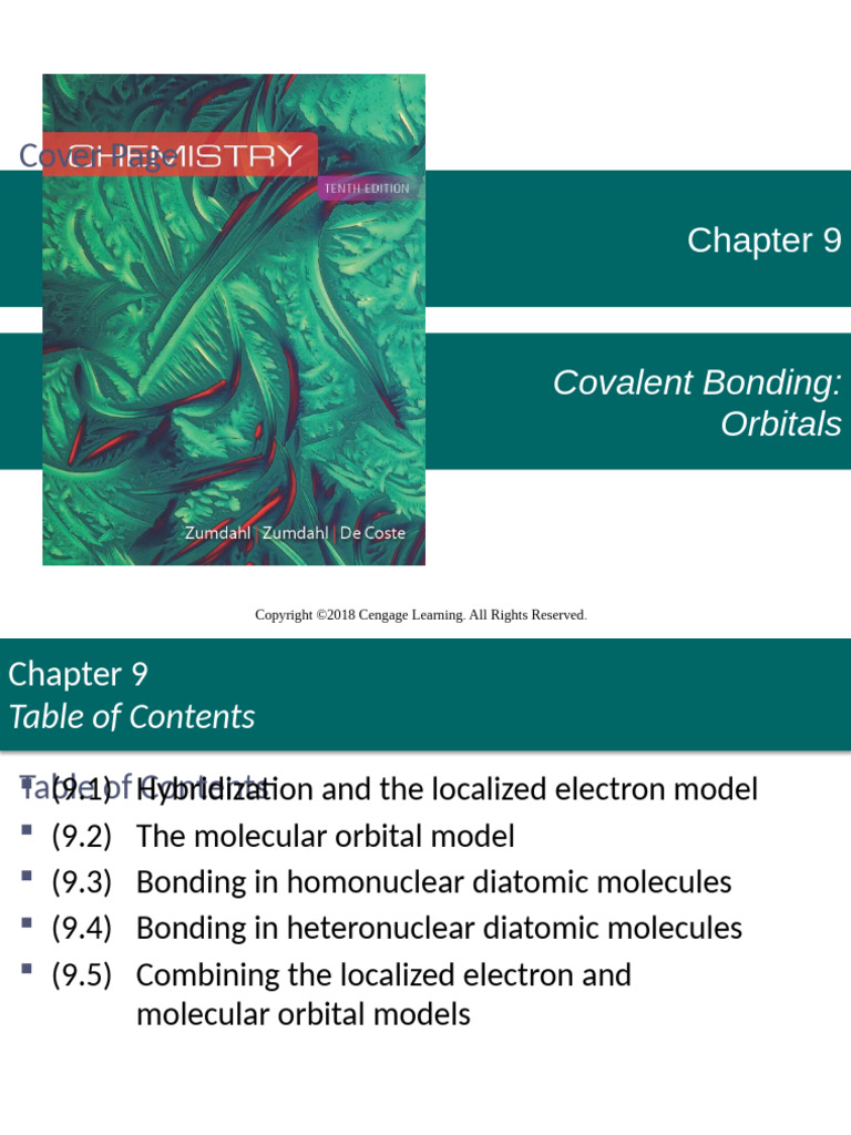Covalent Bonding and Hybridization Explained | PDF | Molecular Orbital ...