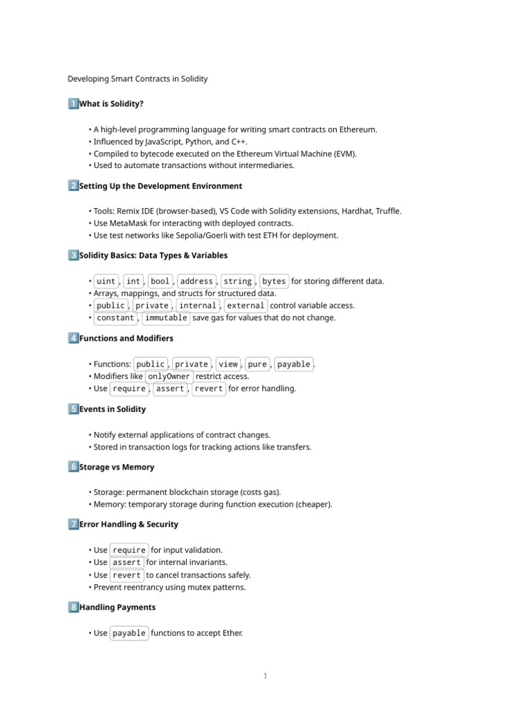 Blockchain Full Notes | PDF | Software Development | Information Technology