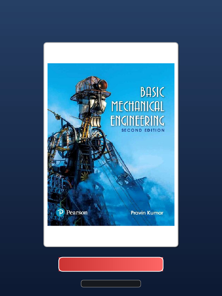 Complete Bundle Basic Mechanical Engineering 2nd Edition Pravin Kumar ...