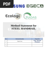 Check List For Handrail | PDF