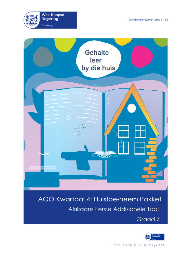 Afr EAT Gr.7 | PDF