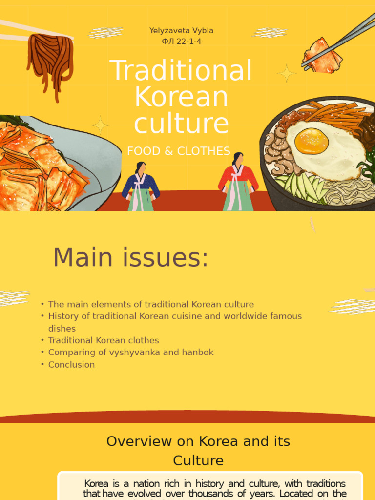 22 1 4 Traditional Korean Culture Pdf Korean Cuisine Cooking