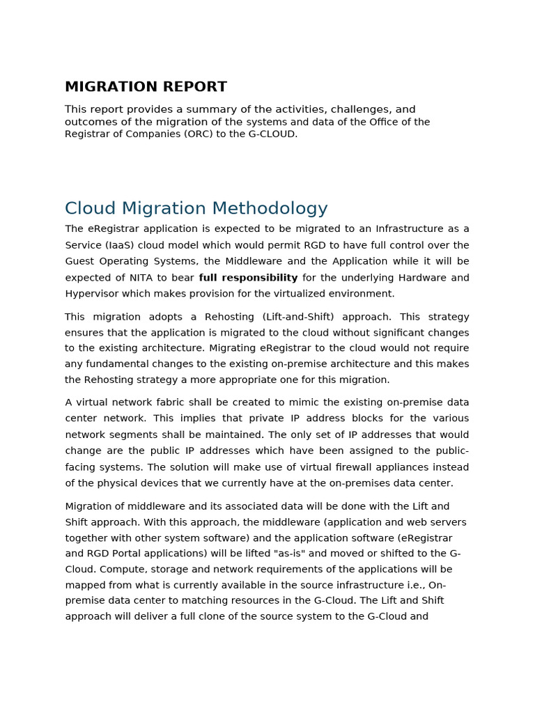 eRegistrar Cloud Migration Overview | PDF | Proxy Server | Cloud Computing