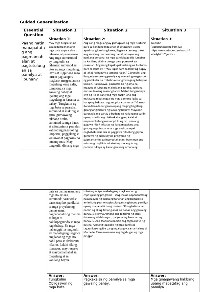 Guided Generalization | PDF