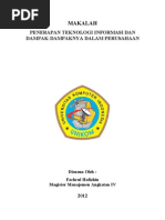 Download Penerapan Teknologi Informasi Dan Dampak-dampaknya Dalam Perusahaan by fahrularul SN88497913 doc pdf