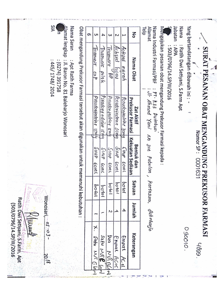 Contoh Berkas Dokumen | PDF