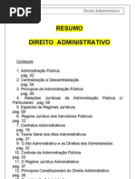 Resumo Direito Administrativo