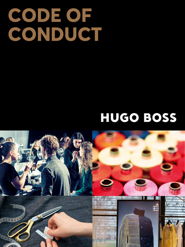 HUGO BOSS Code of Conduct Overview | PDF | Employment | Insider Trading