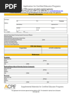 Crosswalk For Revised ACPE Outcomes and Indicators - ACPE Manuals ...
