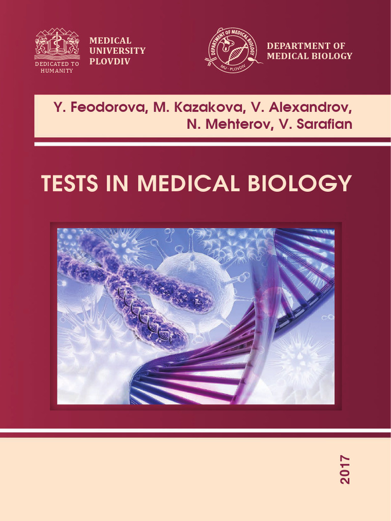 Tests in Medical Biology | PDF | Dna | Gene