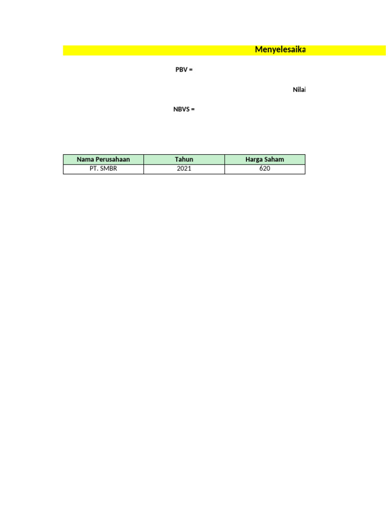 PBV Template Styled | PDF