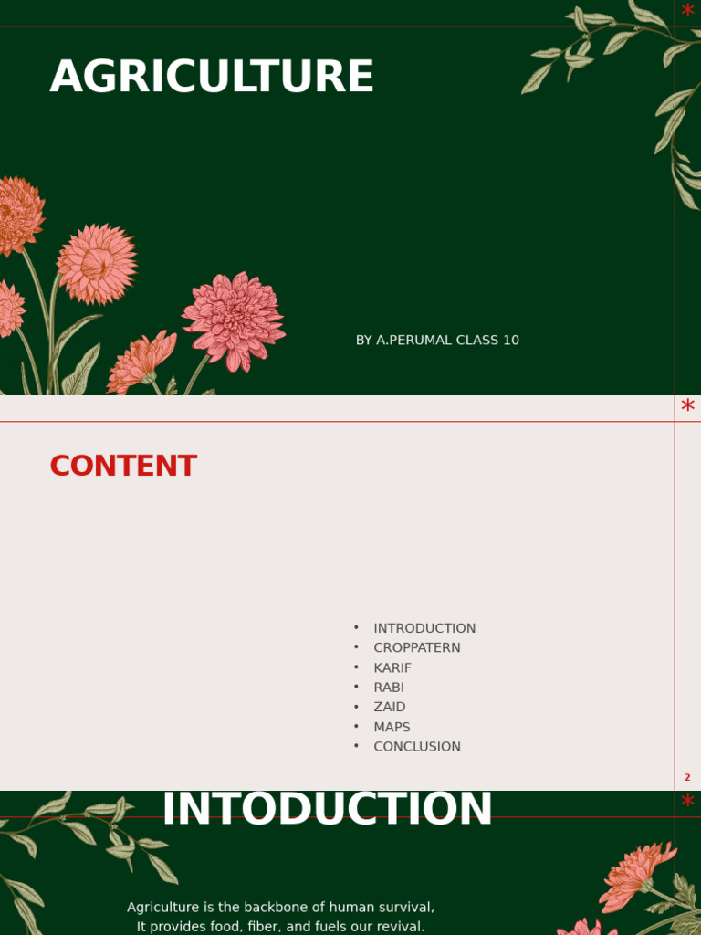 Agricultural | PDF | Crops | Agriculture