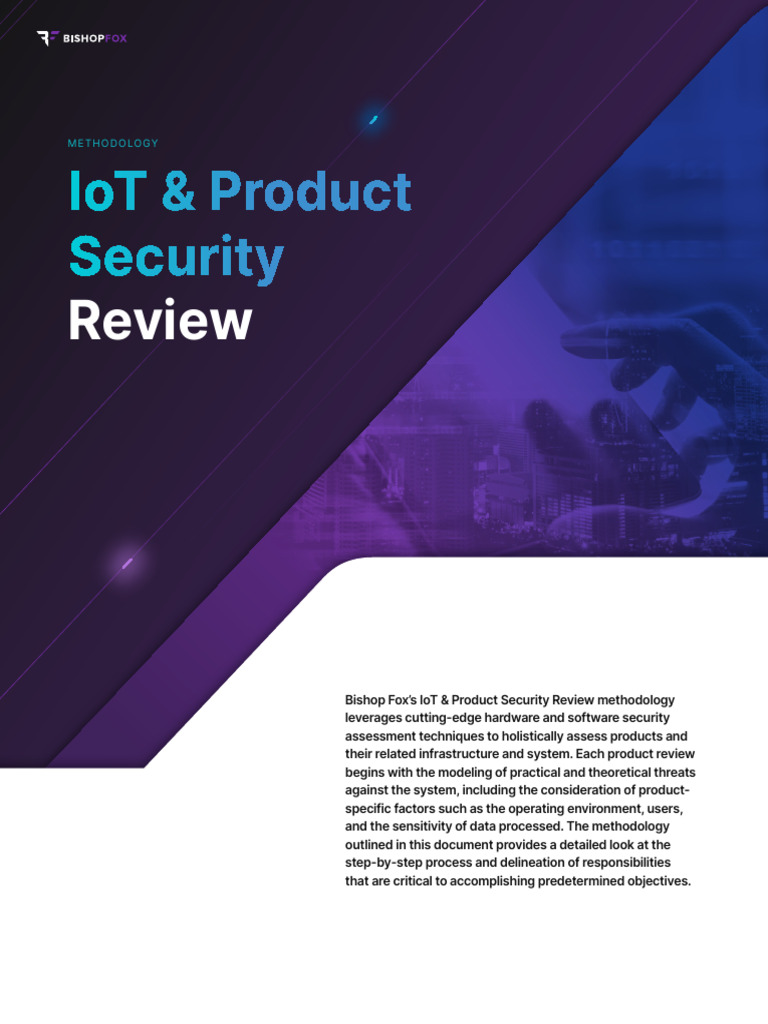 Bishop Fox IoT Security Review Methodology | PDF | Penetration Test ...