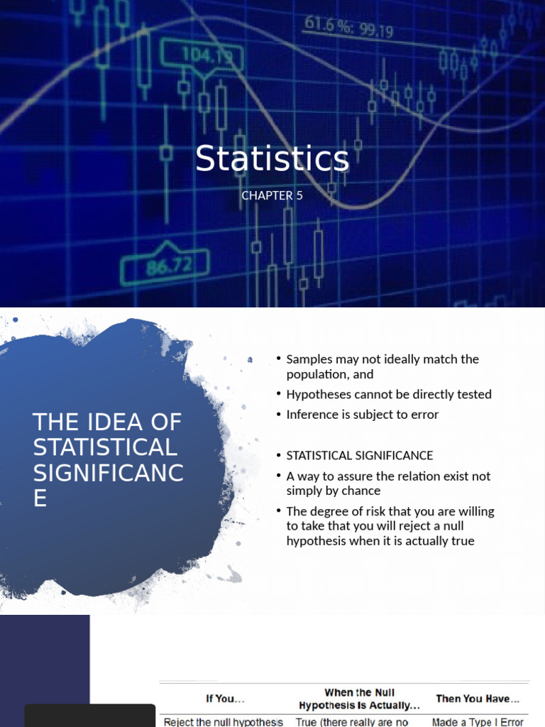 Understanding Statistical Significance and Regression | PDF | Ordinary ...