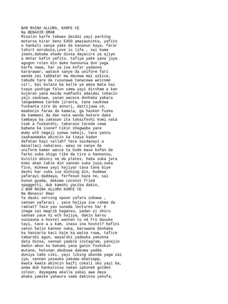 Bar Raina Allura Qarfe Ce Complt-1 | PDF