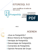 Presentacion de PostgreSQL