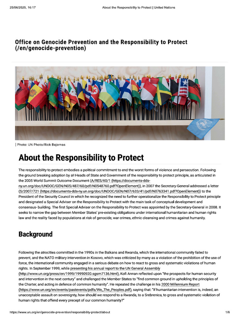 R2P UN Take | PDF