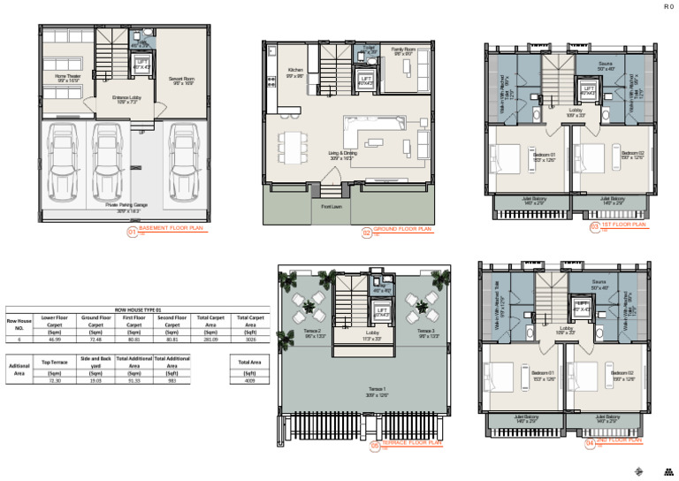 UNITS PLAN | PDF | Interior Design | Buildings And Structures