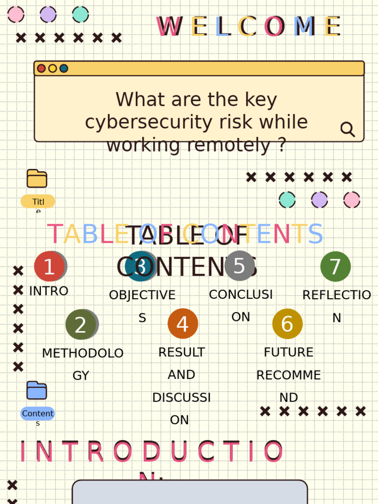 Cybersecurity Risks in Remote Work | PDF | Computer Security | Security