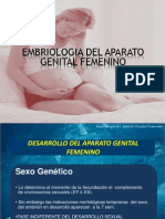 Embriologia Del Aparato Genital Femenino