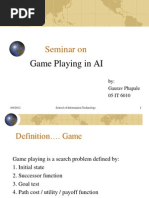 Game Playing in AI