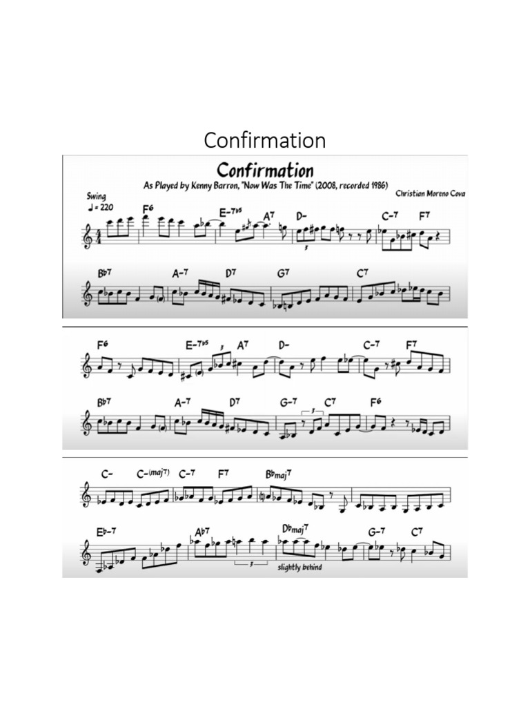 Confirmation | PDF