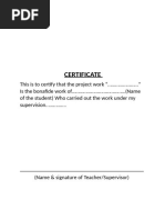 A4 Project File Template for Students | PDF