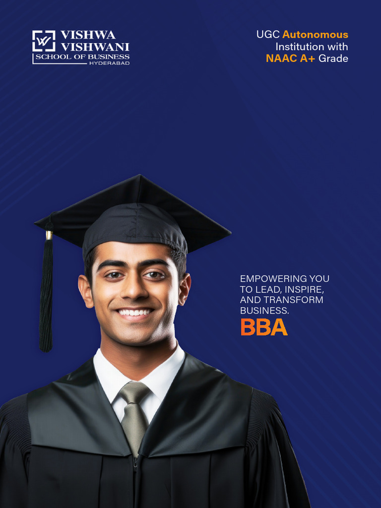 Vishwa Vishwani BBA Program Overview | PDF | Mentorship | Innovation