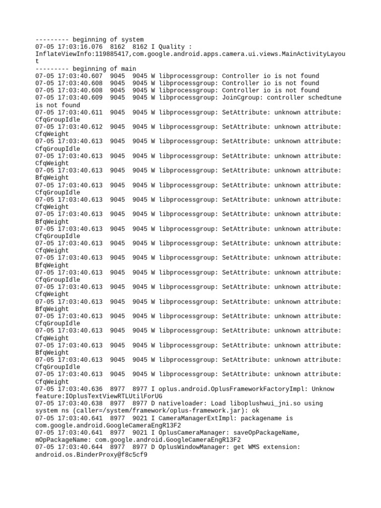 Log Cat 1751715220544 | PDF | Computing Platforms | System Software