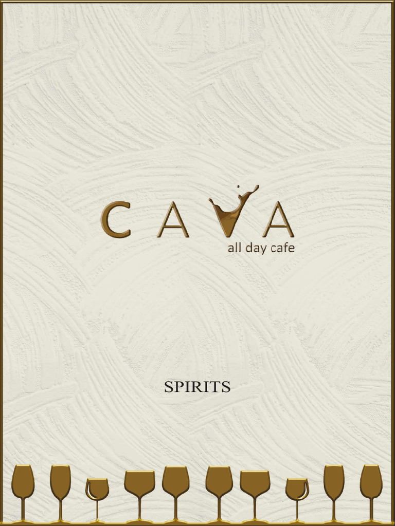 Cava Restaurant Drink Menu Options | PDF | Soft Drink | Drink
