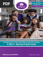 NWU 2025 Registration and Fees Guide | PDF