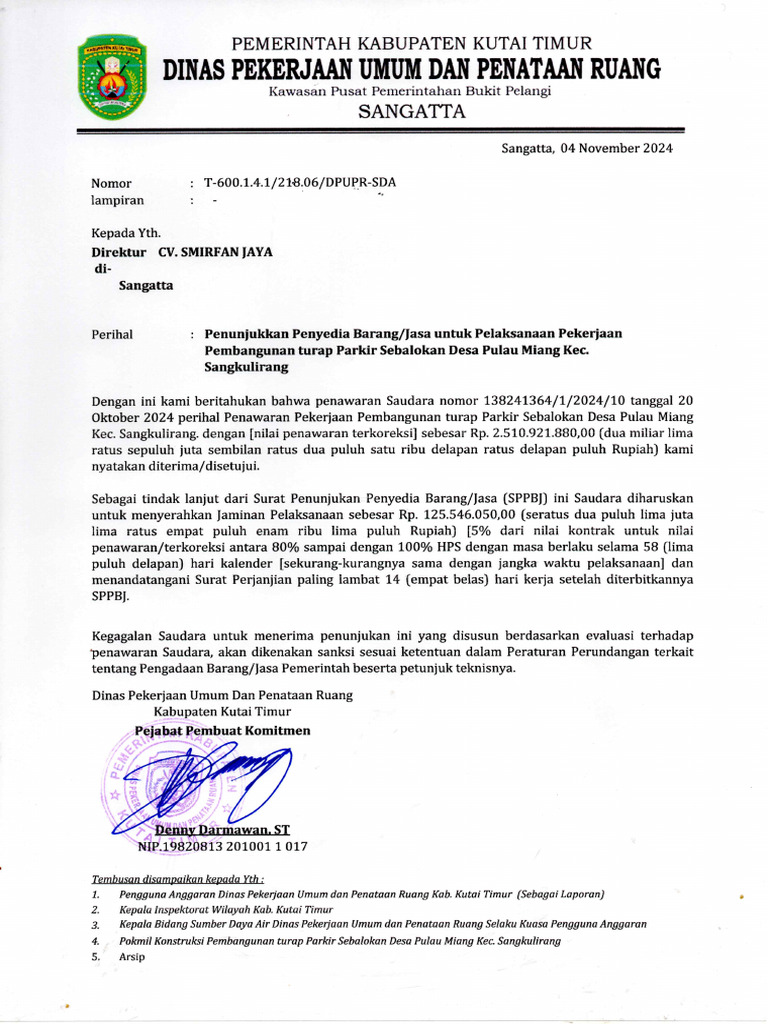 SPPBJ Turap Sebalokan | PDF