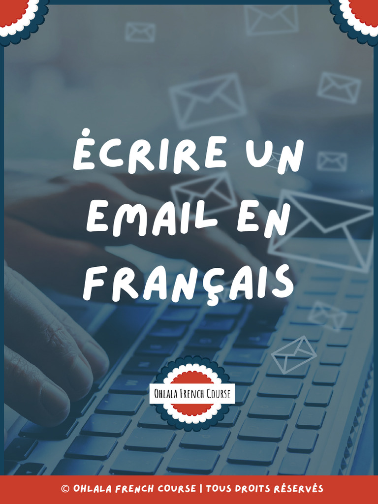 Guide pour écrire un email en français | PDF