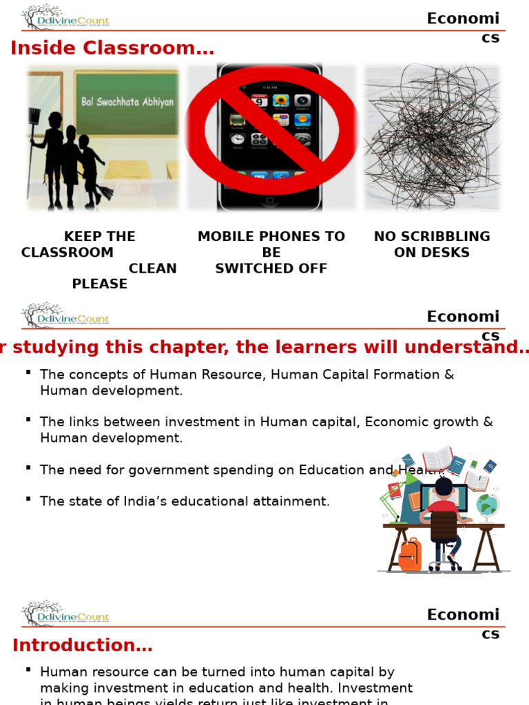 Human Capital Formation in India | PDF | Human Capital | Capital ...