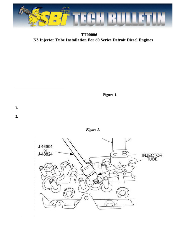 N3 Injector Tube Installation Guide | PDF | Fuel Injection | Diesel Engine