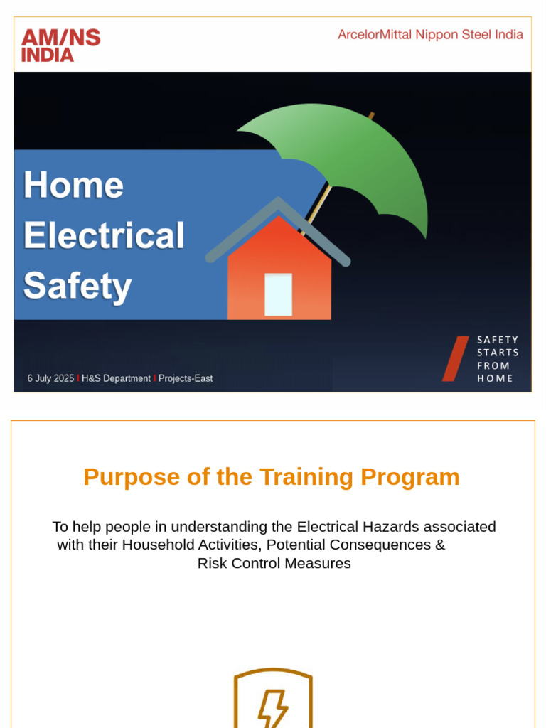 Home Electrical Safety Training Guide | PDF | Ac Power Plugs And ...