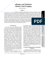 Challenges and Solutions in Battery Guaging