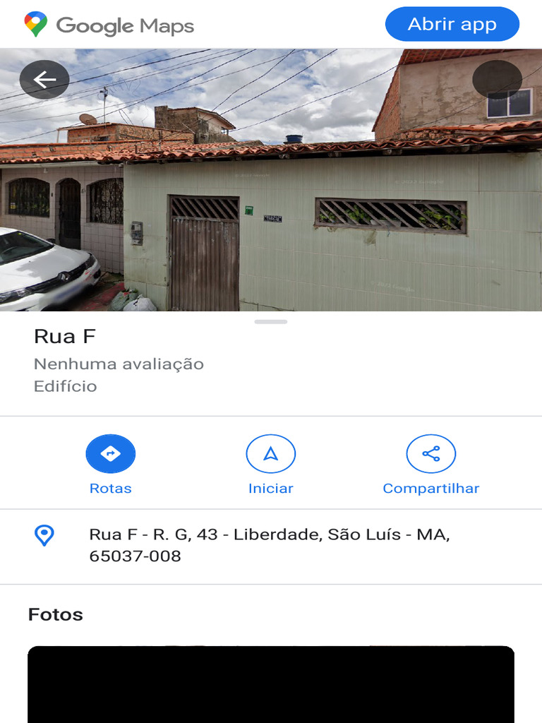 Rua F - Google Maps | PDF
