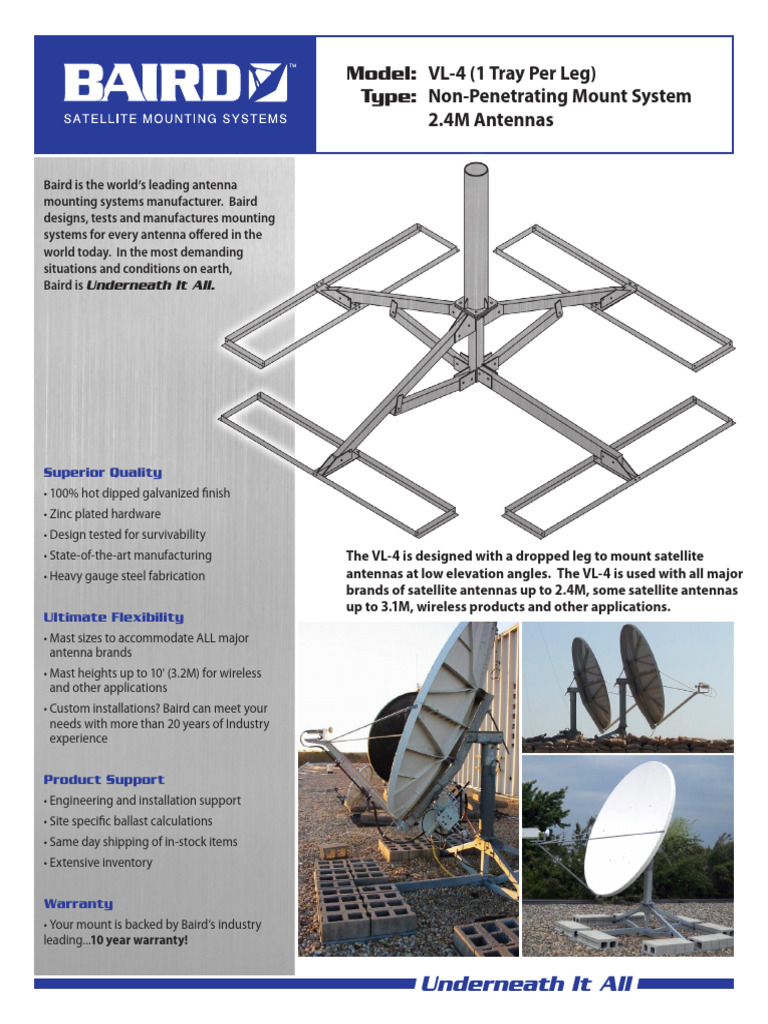 VL-4 Non-Penetrating Mount System | PDF