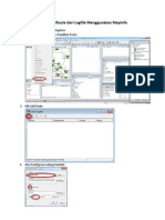 Membuat Route Dari Logfile Menggunakan MapInfo