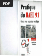 Pratique Du Bael 91 | PDF | Béton armé | Flexion (matériau)